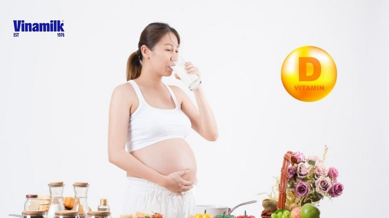 Sữa bầu giúp bổ sung vitamin D
