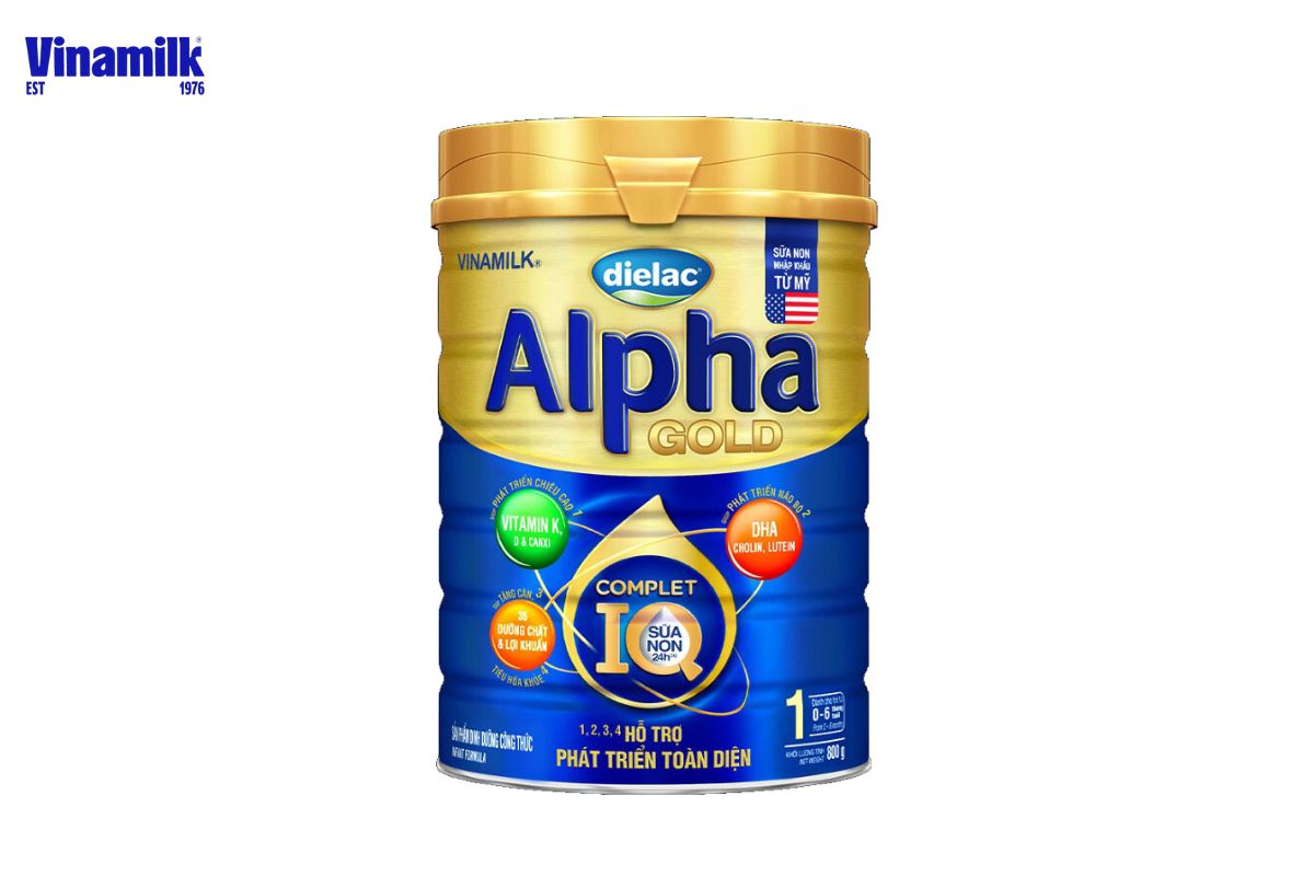 Sữa bột Dielac Alpha Gold
