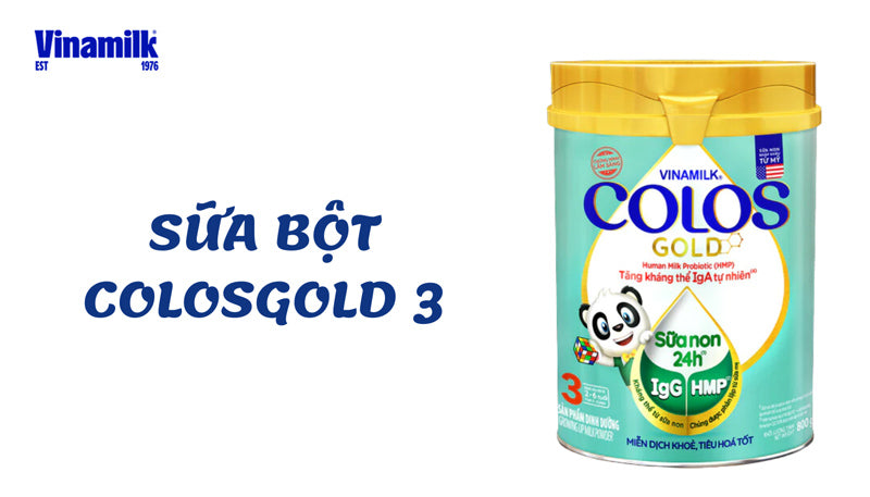 Sữa bột Vinamilk Color Gold số 3