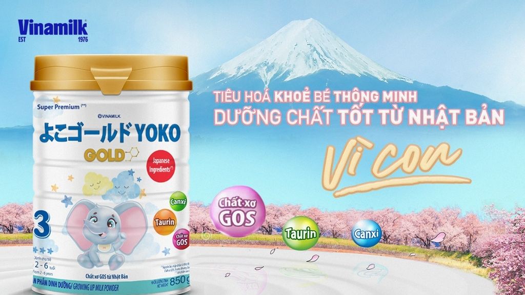 Sữa bột công thức Yoko Gold
