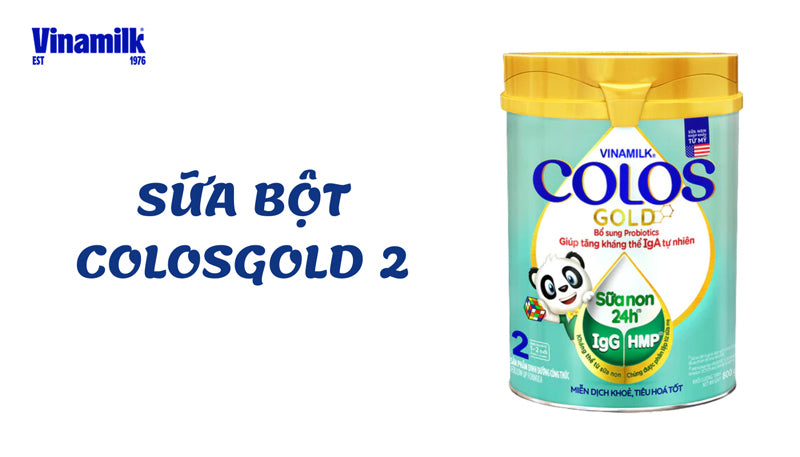 Sữa bột Vinamilk Color Gold số 2