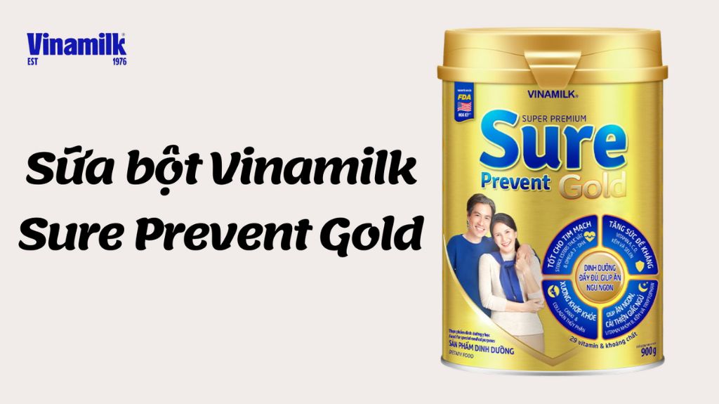Sữa bột Vinamilk Sure Prevent Gold