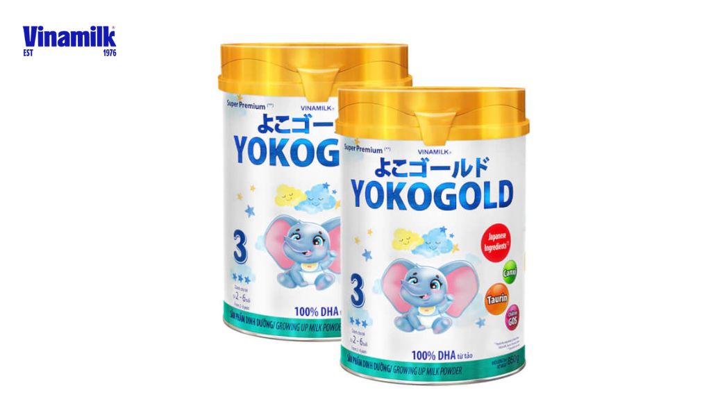 Sữa bột Vinamilk Yoko Gold cho bé