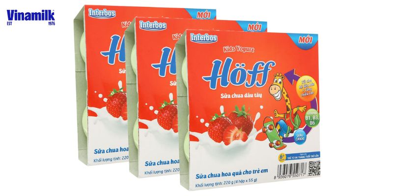 Sữa chua Hoff là sản phẩm nổi tiếng của thương hiệu Bosch Germany