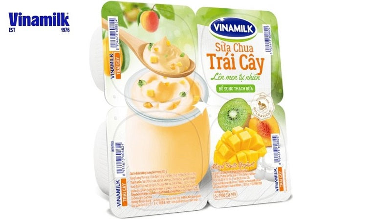 Sữa chua trái cây lên men tự nhiên Vinamilk