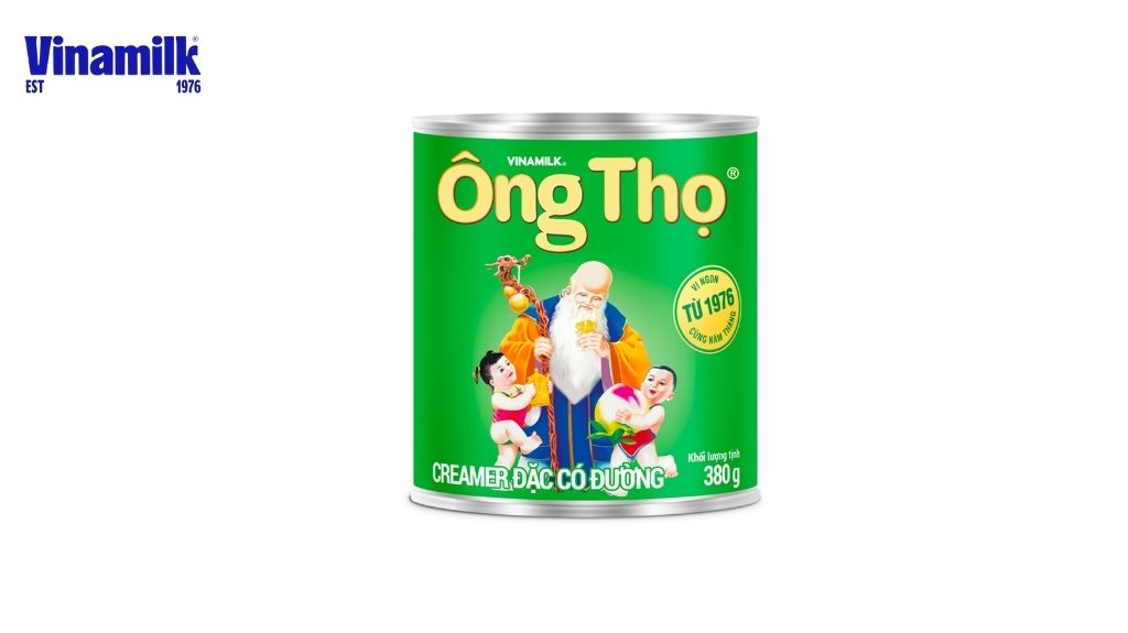 Sữa Ông Thọ Xanh lá lon 380g