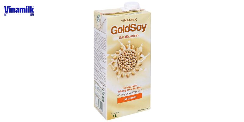 Sữa đậu nành Goldsoy gấp đôi canxi