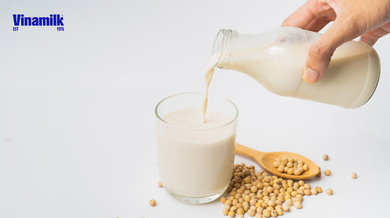 Uống sữa đậu nành giảm béo