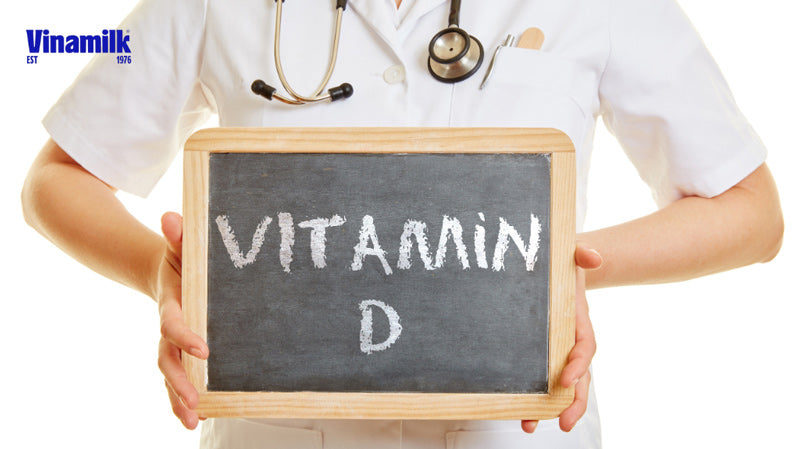 Sữa đậu nành chứa nhiều vitamin D