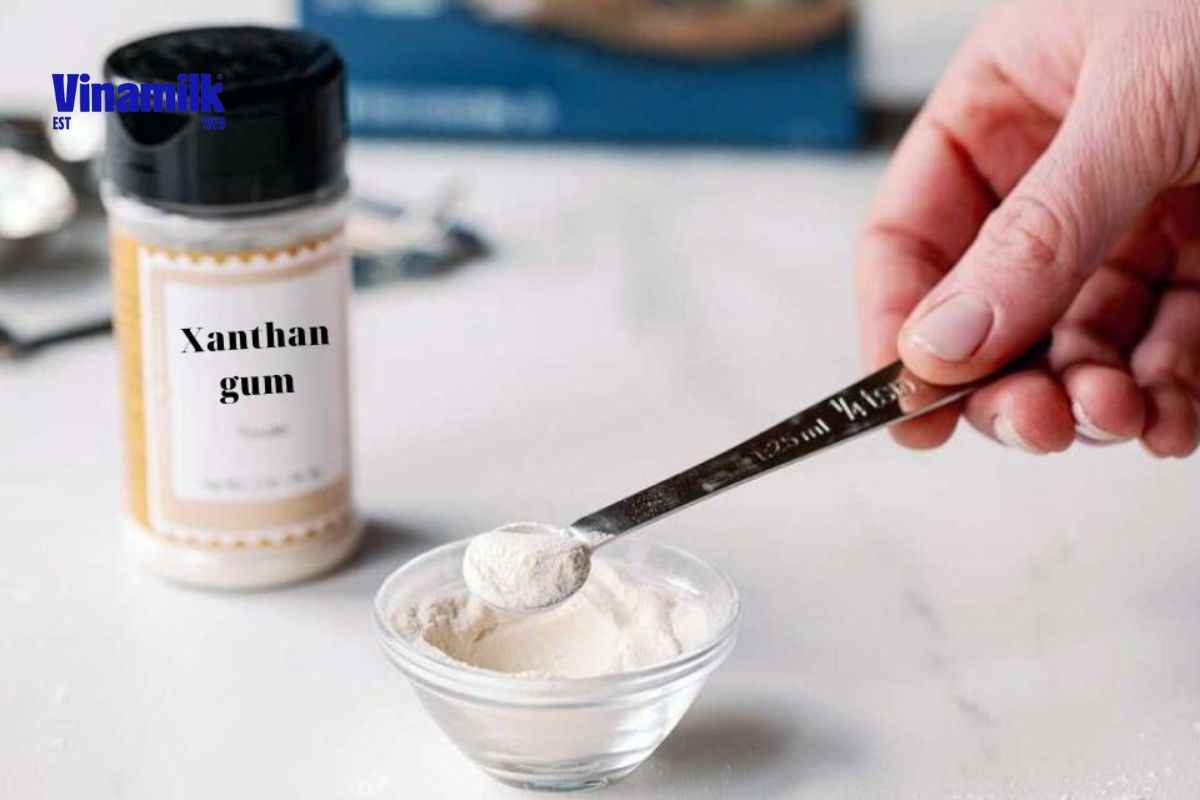 Hạn chế lựa chọn sữa phân tử với chứa chấp xanthan gum