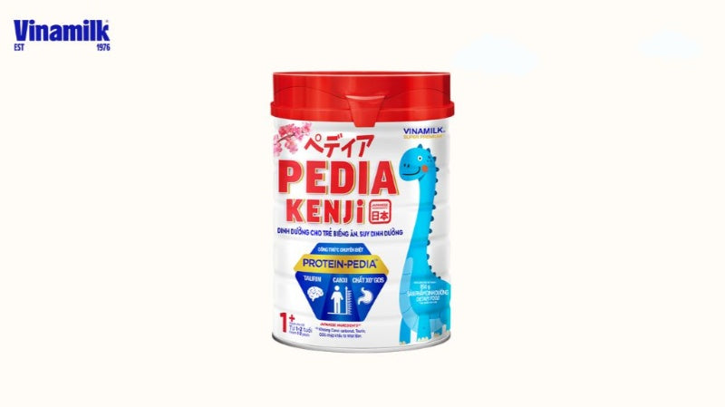 Sữa Pedia Kenji bổ sung canxi giúp trẻ cao lớn