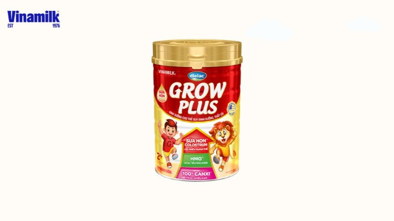 Sữa Dielac Grow Plus dưỡng chất toàn diện cho bé