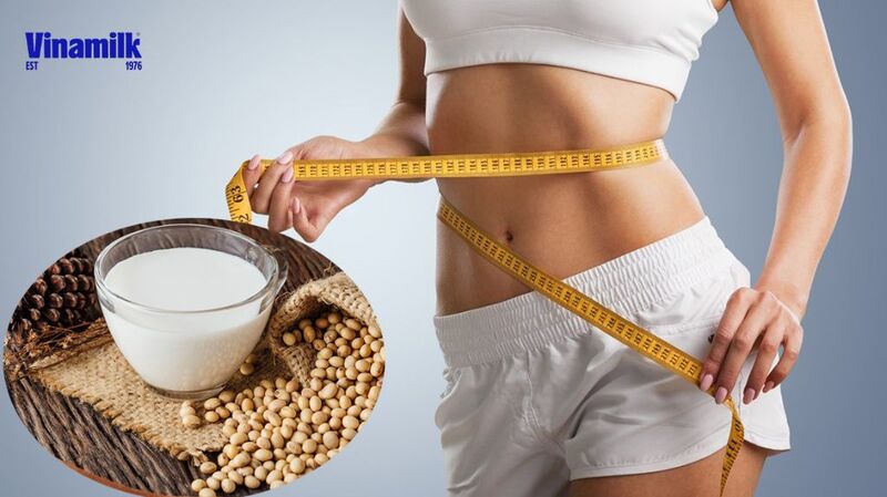 Sữa đậu nành giúp giảm cân hiệu quả