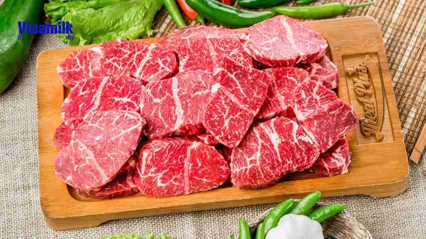 Thịt bò thăn giúp bổ máu, lợi sữa