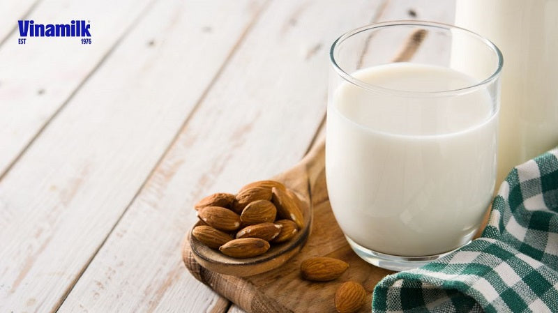 Uống sữa hạnh nhân không gây béo