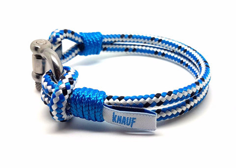 Corporate events original goodie bag gifts - handmade lanyard and yachting sailing nautical rope bracelet with logo, Croatia