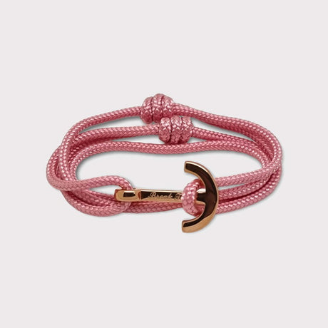 Yacht Club lavender pink medium anchor bracelet (YCD03) Break Time