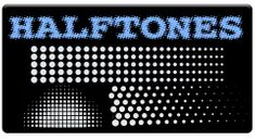 AEROSPACE Airbrush Stencil - <BR><font color="0099FF"> Halftones Series </font>