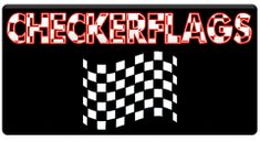 AEROSPACE Airbrush Stencil - RACING FLAGS