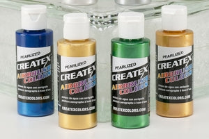 Createx Airbrush Colors - Pearlescent Colors