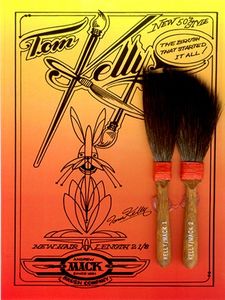 MACK KING 13 PINSTRIPING BRUSH - 00000 — Midwest Airbrush Supply Co