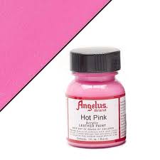 Angelus Acrylic Leather Paint - 4 oz. Hot Pink