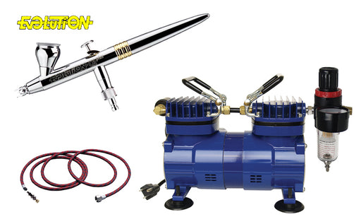 CRplus Compressor Airbrush Airbrush — Paasche w/ Supply Steenbeck Harder Infinity Midwest DA400R Co