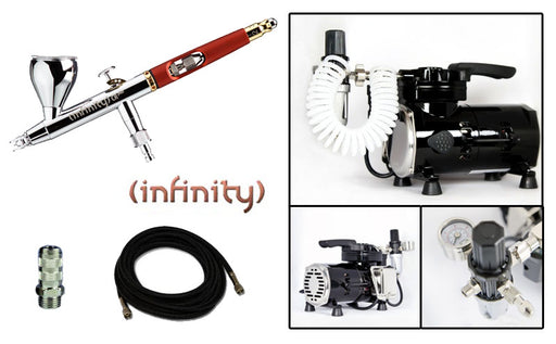 Harder Steenbeck Infinity CRplus 2 in 1 Airbrush #1 - 126544 — Midwest  Airbrush Supply Co