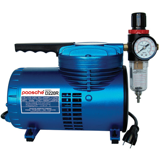 Badger Air-Brush Co. Bake Air TC908P Compressor, 100LGB Bakery Airbrush and  6-Ft. Clear Hose 