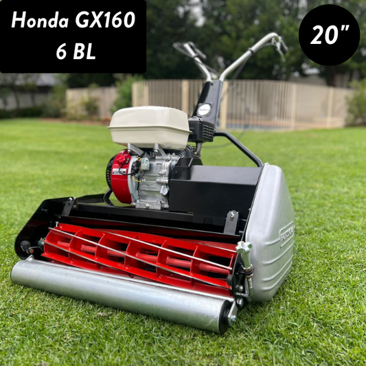 Rolux X25 - 25 Reel Mower including Smooth Front Roller and Grass Box