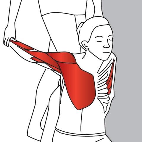 Seated Partner Assisted Chest Stretch