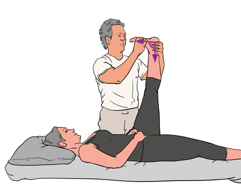Técnica de energía muscular: tratamiento de los puntos gatillo del gastrocnemio