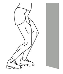 Illustration of the Soleus Stretch