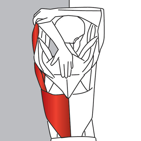 Estiramiento de los puntos gatillo del tríceps