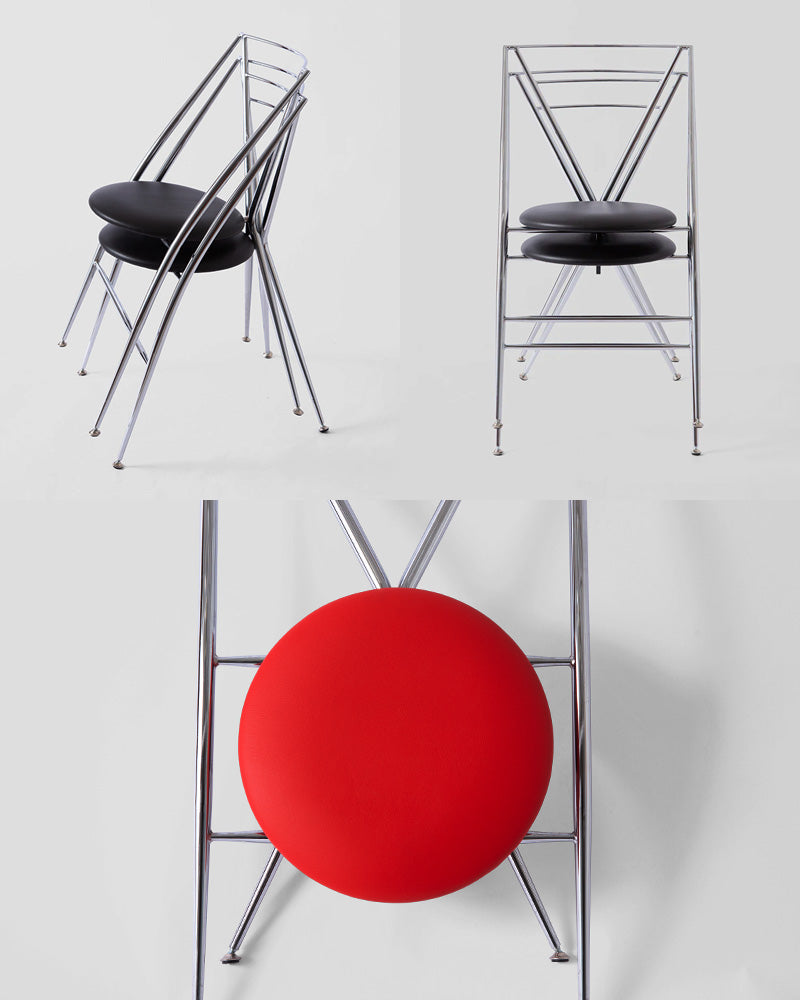 フランスと日本のアイデンティティを融合し産まれた、独創的な折りたたみ椅子