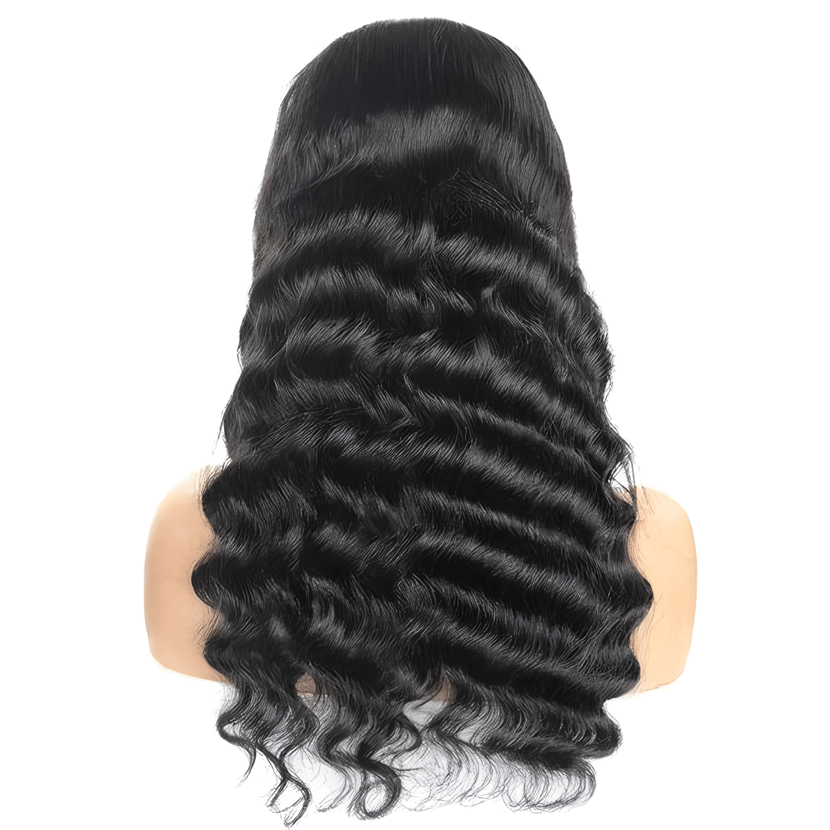 Balayage Human Hair Wigs Loose Deep Wave Hair 13x4 Lace Front Wigs
