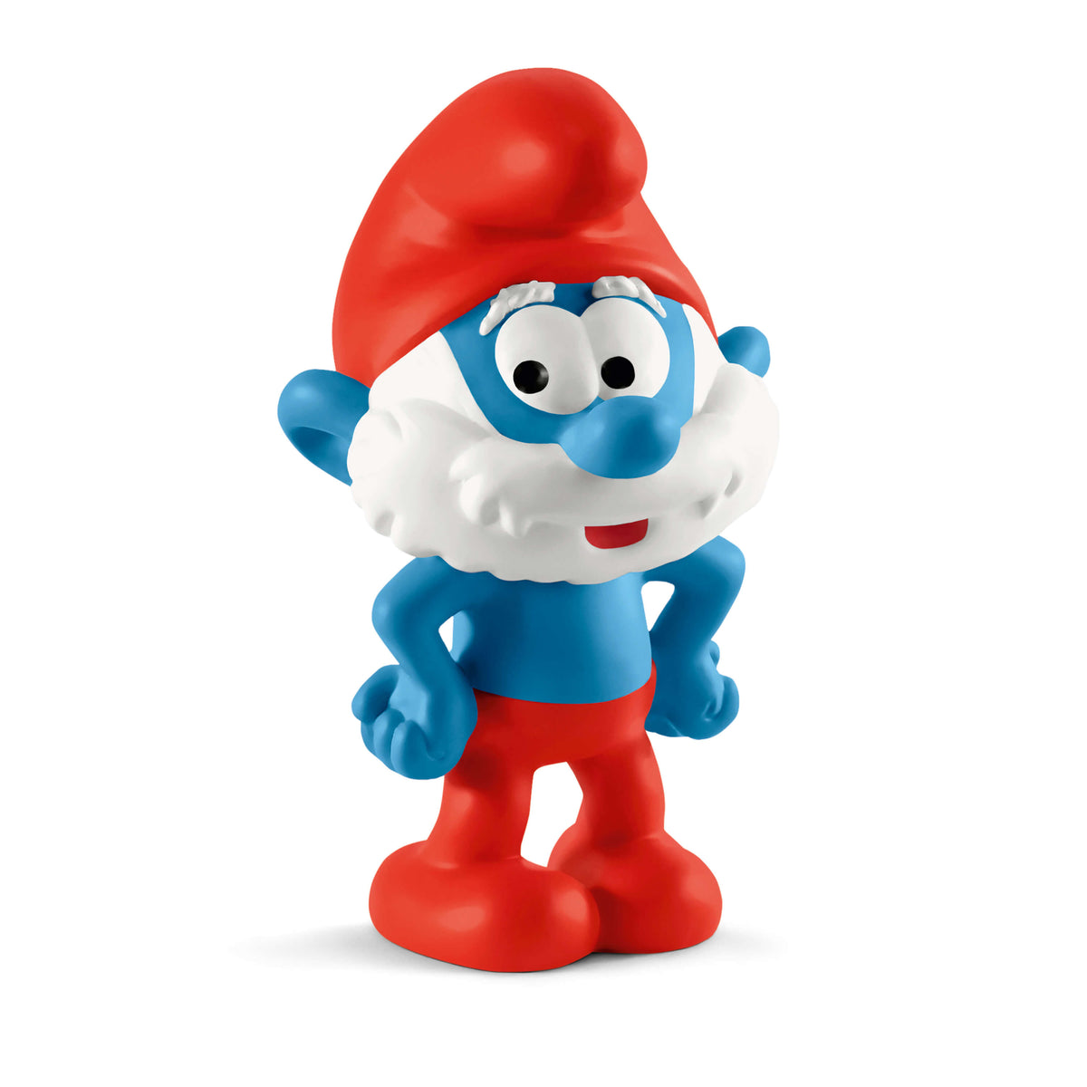 Waving Smurf with speech bubble - How do you smurf? Resin figurine - 20cm  | 3521320001463