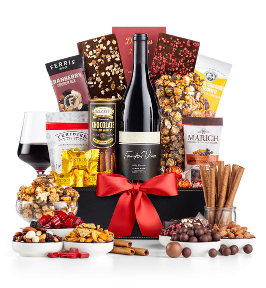 California Sierra Grandeur Wine Gift Basket –
