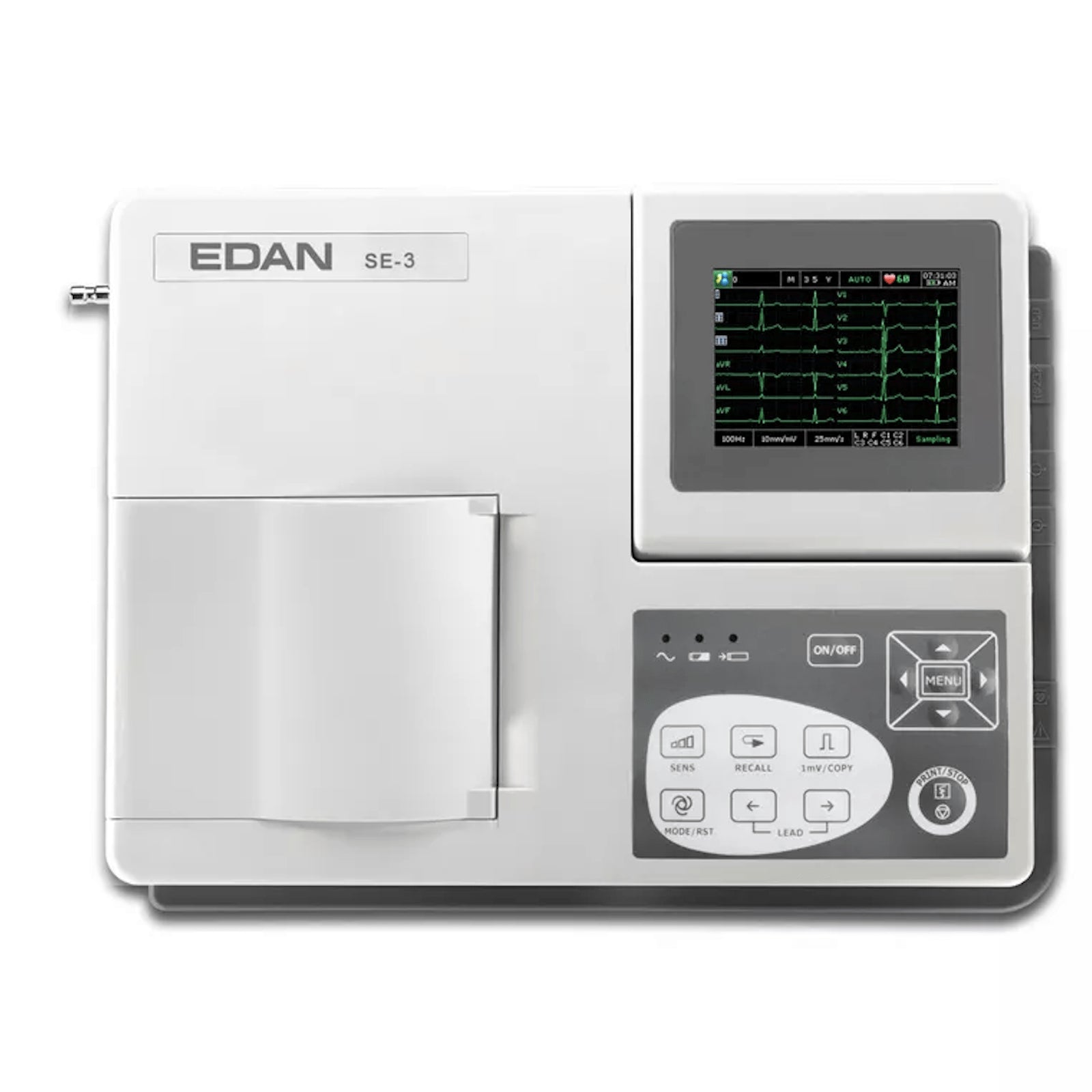 Portable Medical ECG EKG 3 Channel Machine SE-1/SE-3