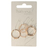 Image of That's me by PARSA Beauty Ringset in Gold mit Perlendetails