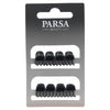 Image of PARSA Beauty Haarklammer klein schwarz shiny 8Stk