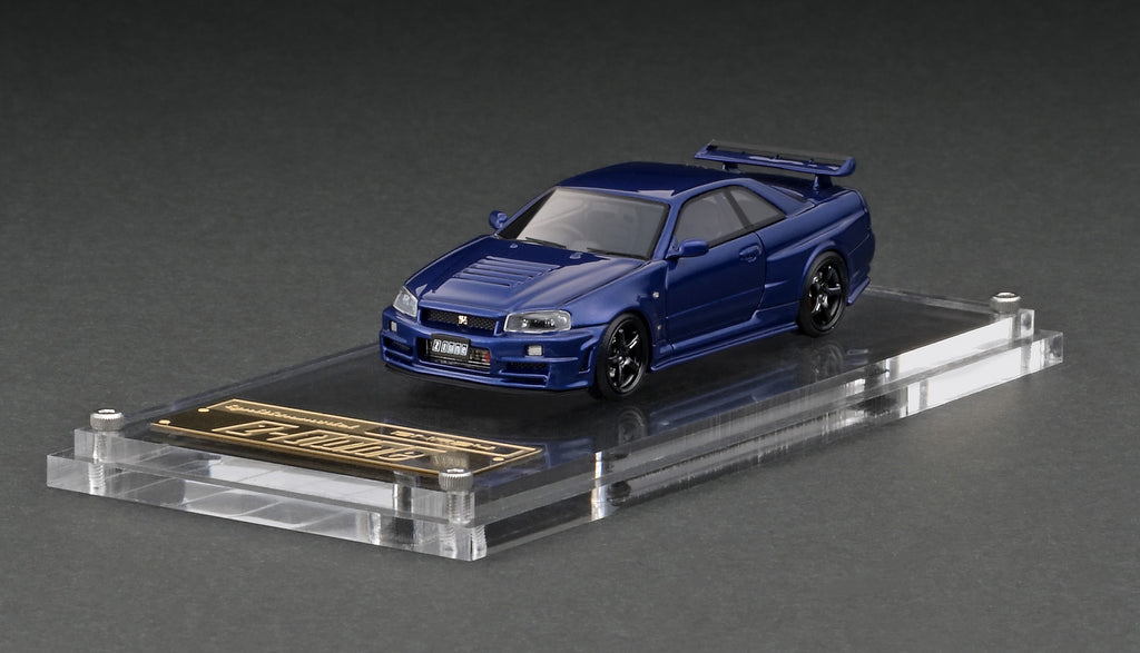 Ignition Model 1/64 Nismo R34 GT-R Z-tune Bayside Blue