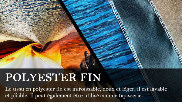 Matériel: Polyester fin