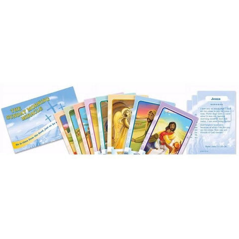 The Sunday Morning Miracle Resurrection - Character Flashcard Game