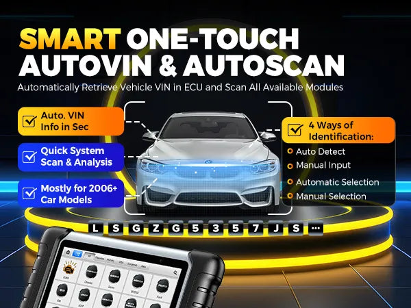 AUTEL MK808BT PRO AUTOVIN AUTOSCAN