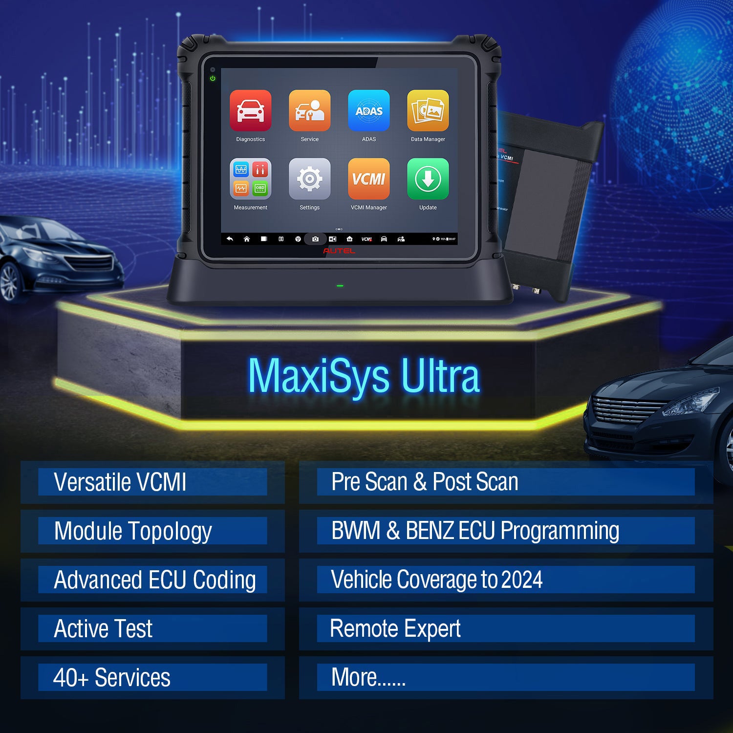 Autel Maxisys Ultra Diagnostic Tablet Overview