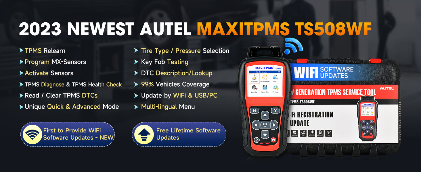 Autel TS508WF TPMS Service Tool