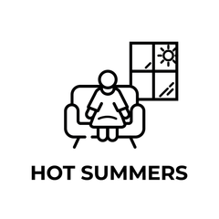 hot summers