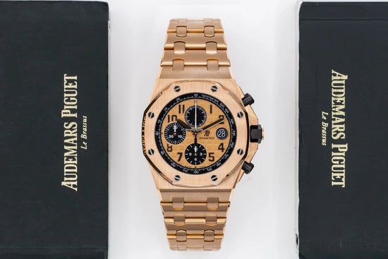 Audemars Piguet Royal Oak Offshore Chronograph 26470OR.OO.1000OR.01 Rose gold 2014