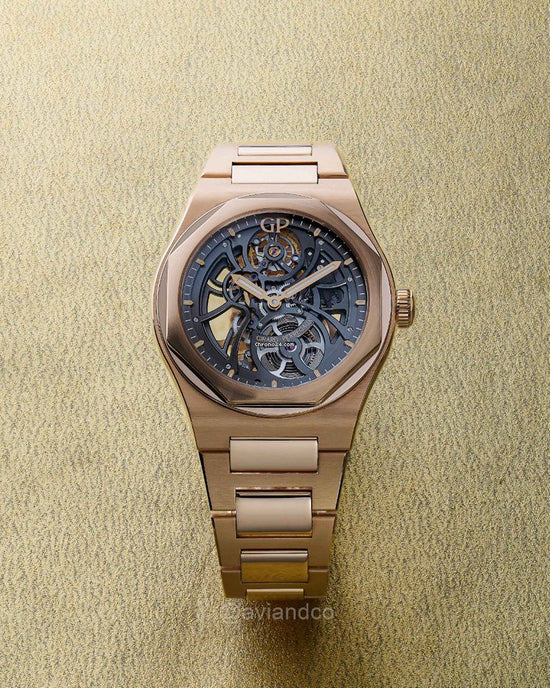 Girard Perragaux Laureato 81015-52-002-52A Rose gold